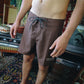 Brown Silk Boardshorts