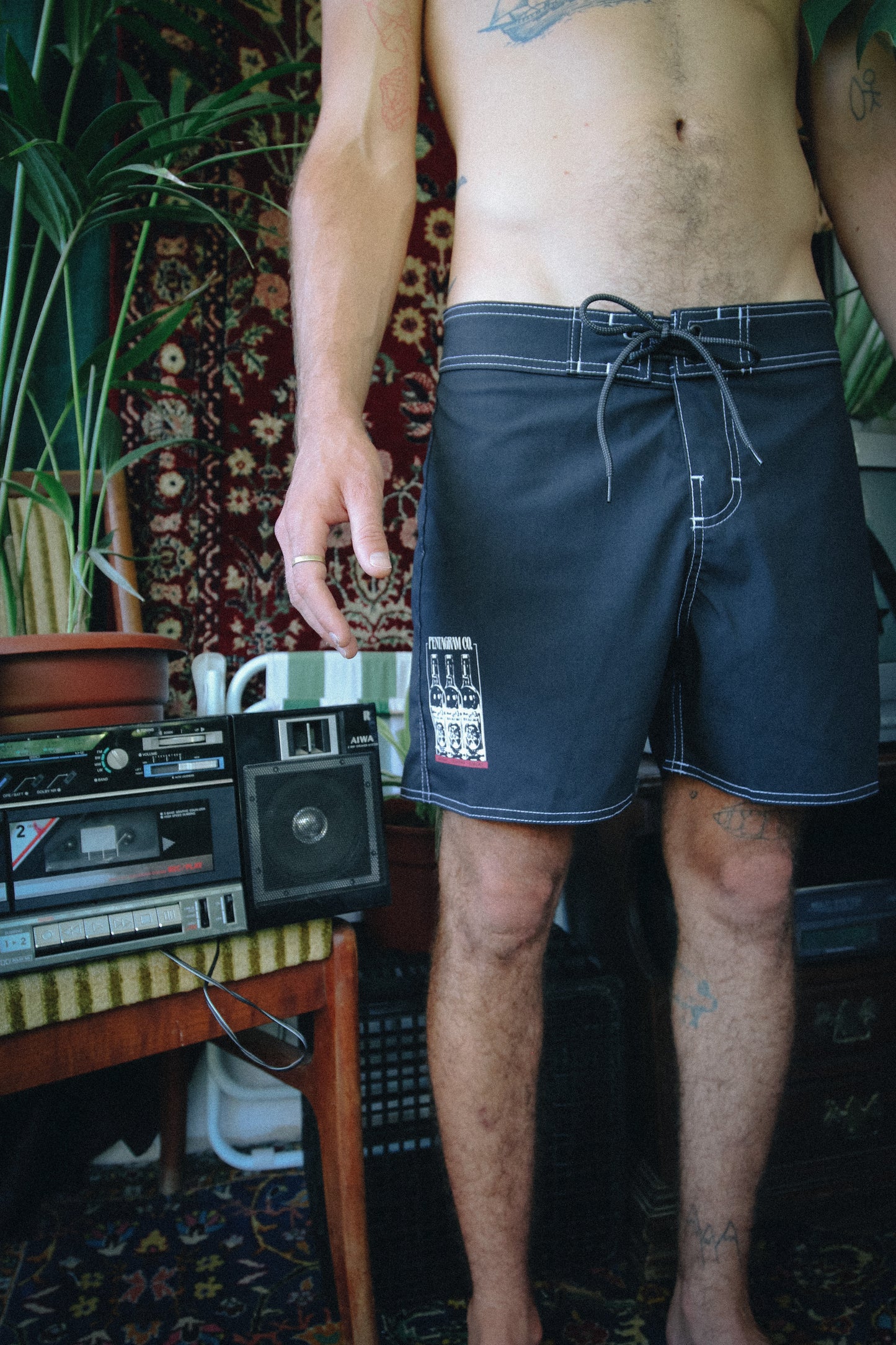 Black Arak Boardshorts