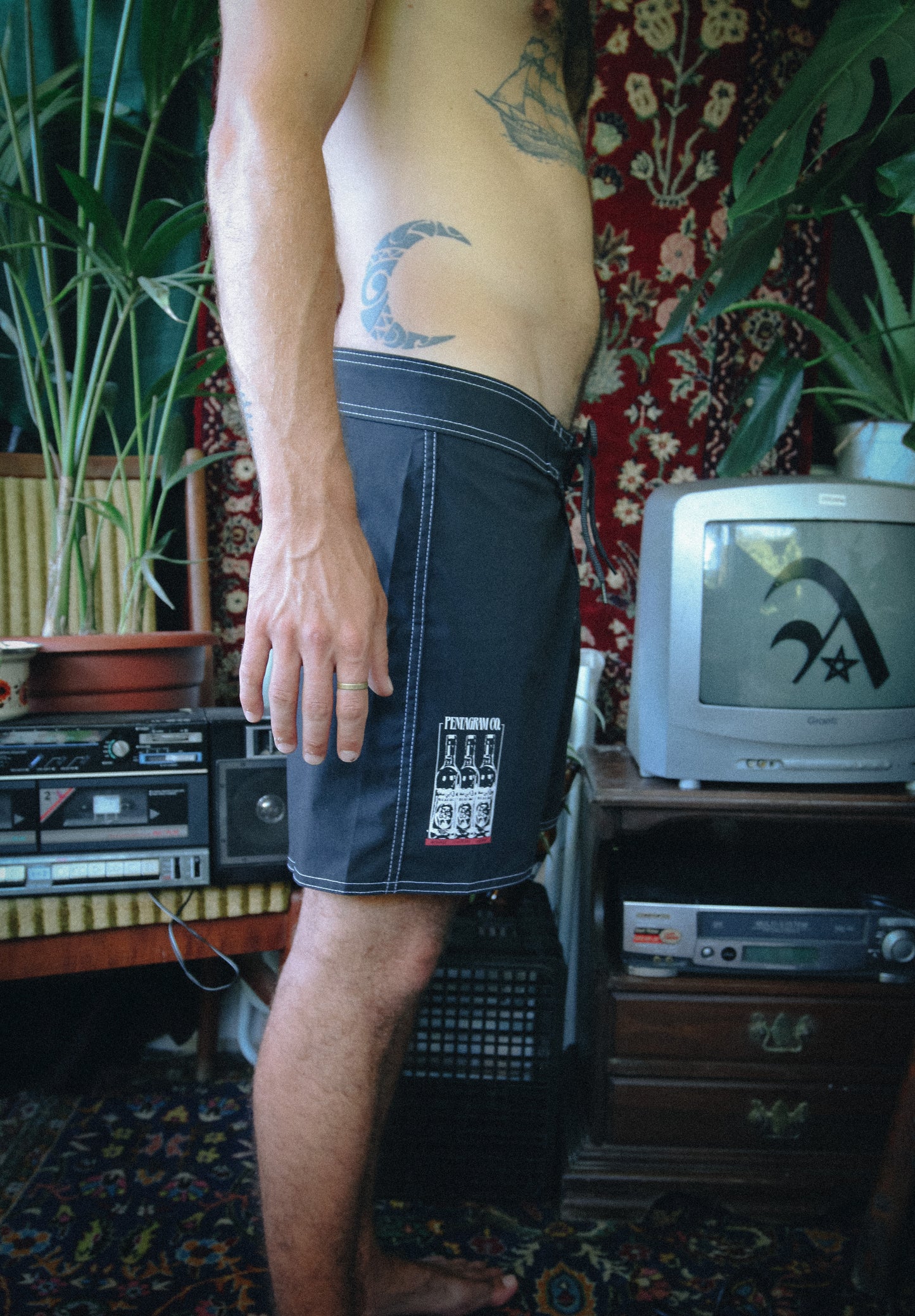 Black Arak Boardshorts