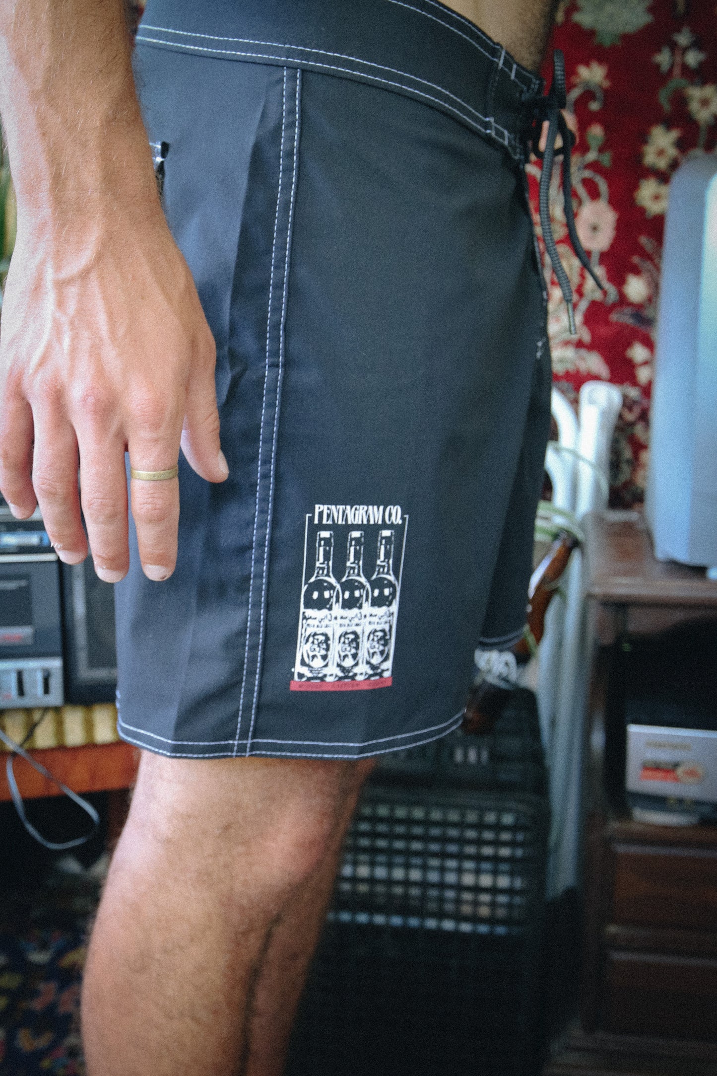 Black Arak Boardshorts