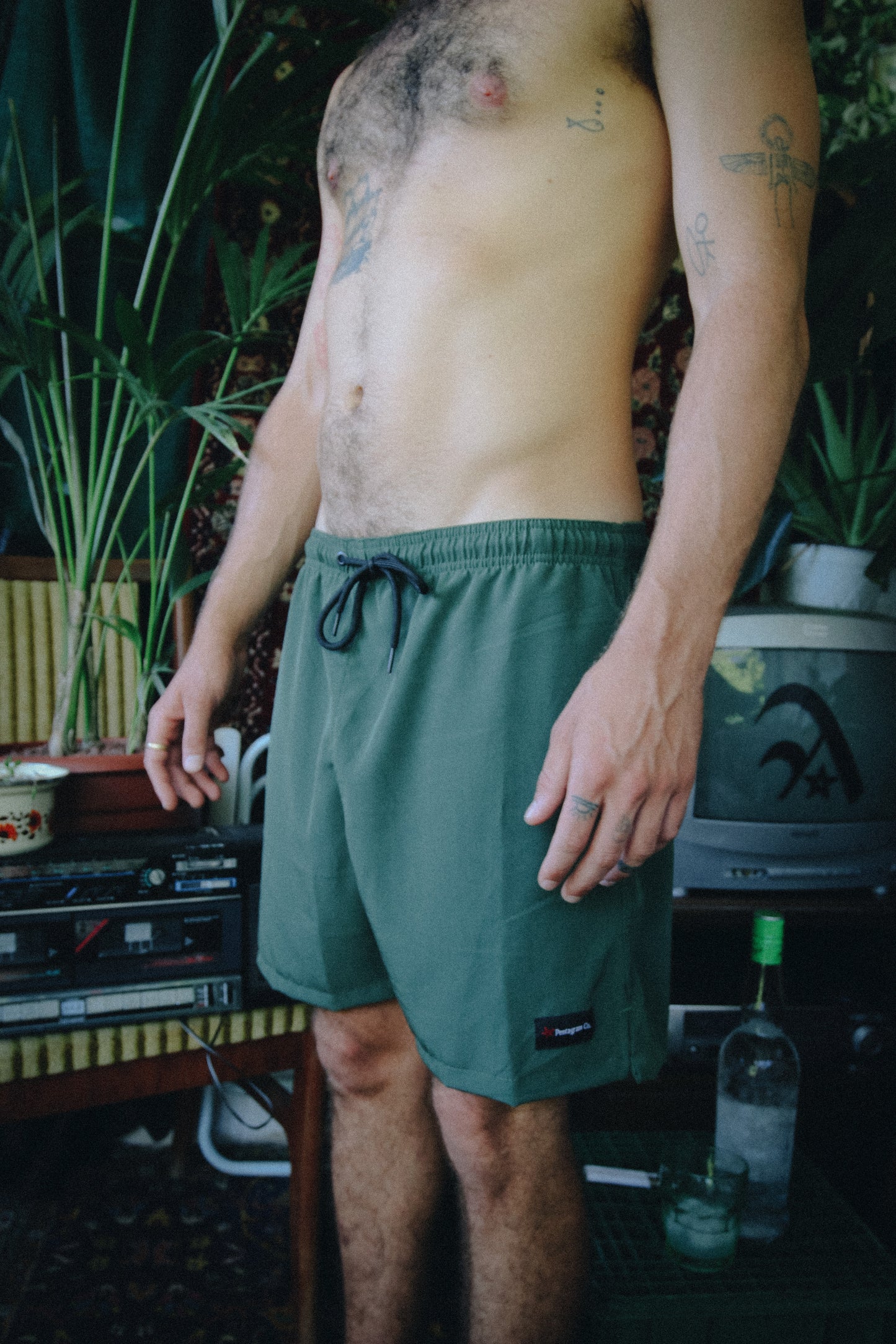 Comfort Chill Green Shorts