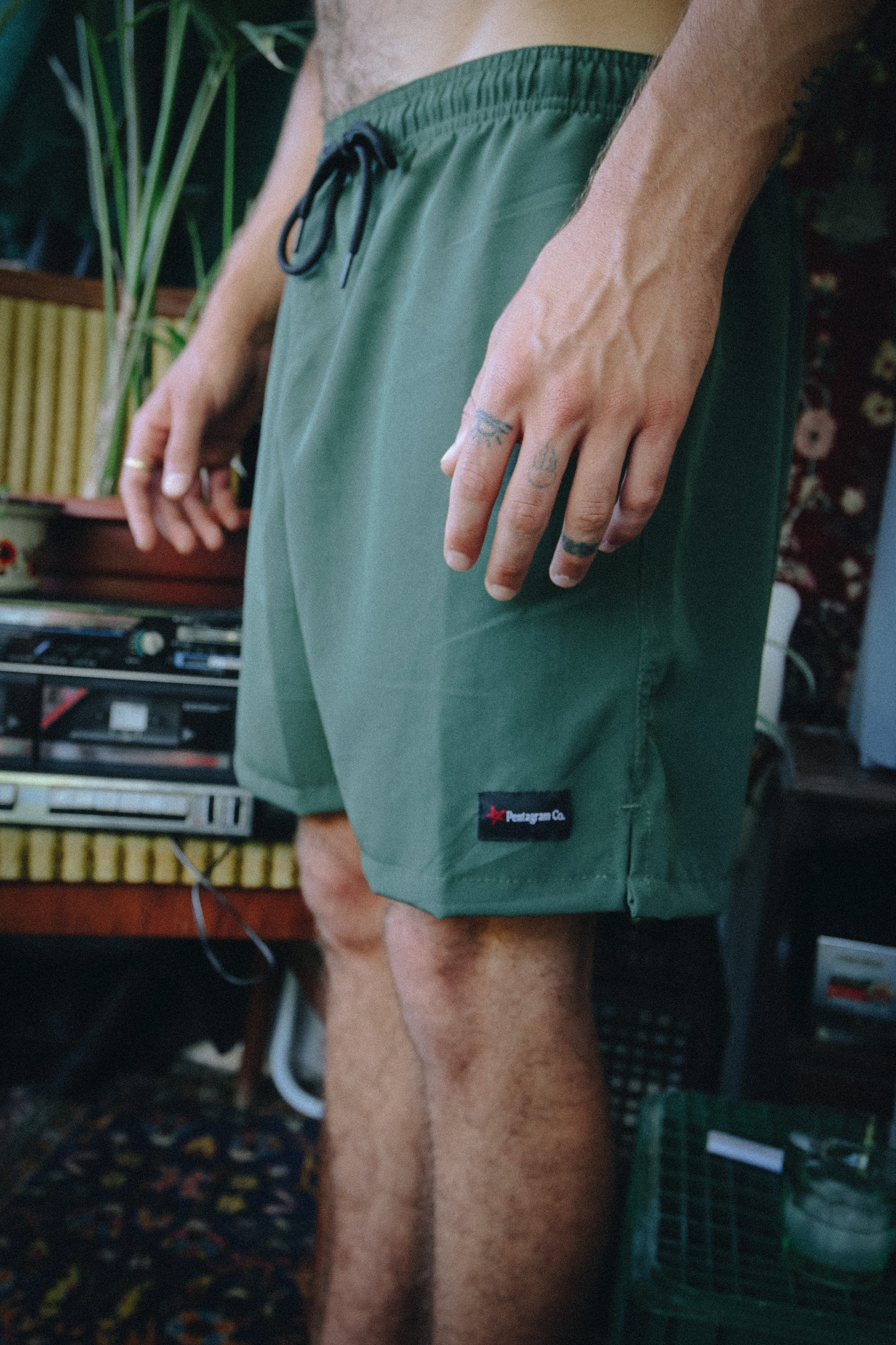 Comfort Chill Green Shorts