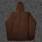 Heavy Discharge Brown Sweatshirt