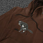 Heavy Discharge Brown Sweatshirt